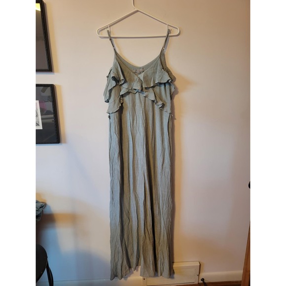 Wishlist Apparel Cold Shoulder Maxi Dress Fully Lined Small - Picture 1 of 8